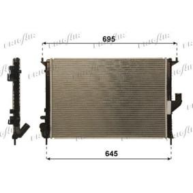 Kjøp Radiator, motorkjøling av FRIGAIR 0109.3105 til den lave prisen 1519,92 NOK