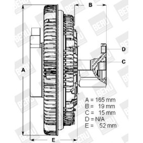 Kupplung, Kühlerlüfter LK043 von BERU günstig für 151,81 € online kaufen
