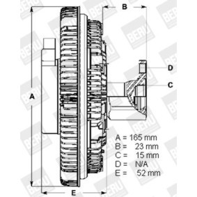 Kupplung, Kühlerlüfter LK044 von BERU günstig für 99,29 € online kaufen