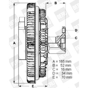 Kupplung, Kühlerlüfter LK058 von BERU günstig für 283,79 € online kaufen