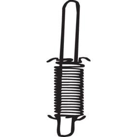 Feder, Abgasrohr 251-534 AUSTIN von BOSAL
