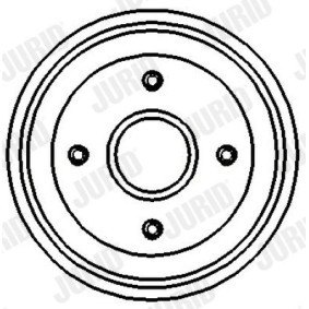 Achetez des Tambour de frein JURID 329151J à prix pour 49,41 €