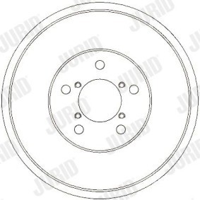 Comprar Tambor de freno de JURID 329314J a bajo precio de 86,08 €