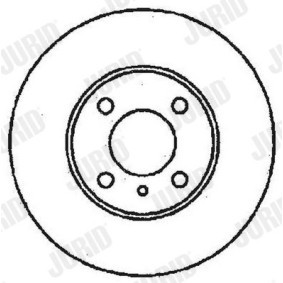 Bremsscheibe 561354J von JURID günstig für 56,99 € online kaufen