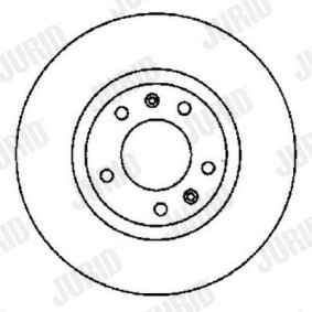 Bremsscheibe 561593JC von JURID günstig für 37,78 € online kaufen