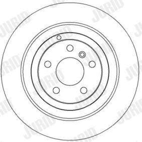Achetez des Disque de frein JURID 562318J à prix pour 125,43 €