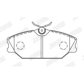 Bremsbeläge 573008J von JURID günstig für 26,60 € online kaufen