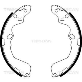 Compre Jogo de maxilas de travão da TRISCAN 8100 50002 a um preço baixo por 31,29 €