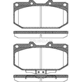Bremsbeläge 8110 14030 von TRISCAN günstig für 36,56 € online kaufen