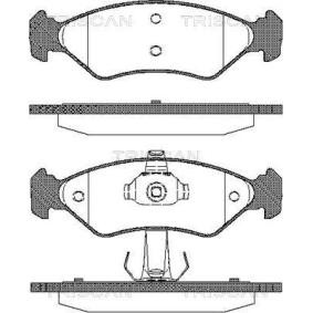 Bremsbeläge für MAZDA von TRISCAN