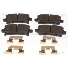 Bremsbeläge für CHEVROLET von TRISCAN