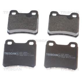 Bremsbeläge 8110 24892 von TRISCAN günstig für 24,88 € online kaufen