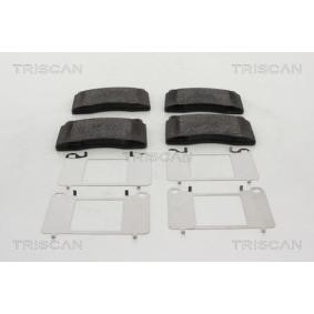Bremsbeläge für SKODA von TRISCAN