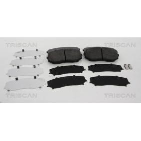 Bremsbeläge für MAZDA von TRISCAN