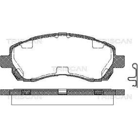 Bremsbeläge 8110 68172 von TRISCAN günstig für 41,28 € online kaufen