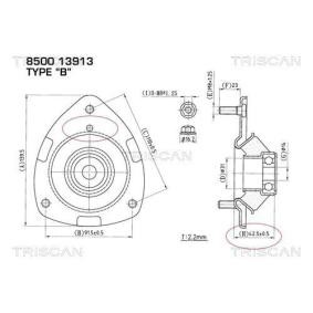 Federbeinstützlager 8500 13913 von TRISCAN günstig für 60,98 € online kaufen
