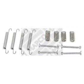 Achetez des Kit d'accessoires, mâchoire de frein MAPCO 9165 à prix pour 6,37 €