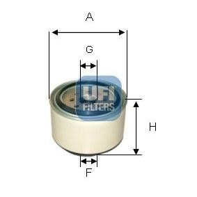 Comprar Filtro combustible de UFI 24.338.00 a bajo precio de 51,37 €
