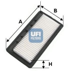 Compre Filtro de ar da UFI 30.496.00 a um preço baixo por 12,72 €