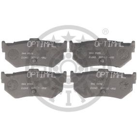 Bremsbeläge 9529 von OPTIMAL günstig für 18,59 € online kaufen