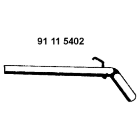 Osta Pakoputki EBERSPÄCHER:llä 91 11 5402 edullisesti hintaan 48,64 €