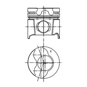 Achetez des Piston de chez KOLBENSCHMIDT en ligne pour INTERSTAR Camionnette (X70) à prix modérés