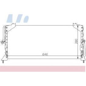Compre Condensador de aire acondicionado de NISSENS online para Camry Familiar (_V2_) a precios moderados