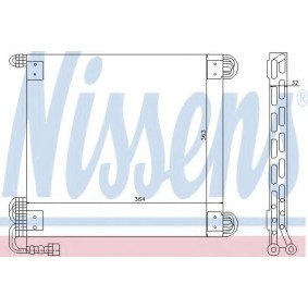 Osta NISSENS Lauhdutin netistä CABSTAR Lava / alusta (F23, H41, H42)-mallille edulliseen hintaan