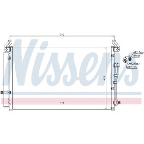 Compre Condensador, ar condicionado da NISSENS 940212 a um preço baixo por 33,04 €