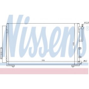 Compre Condensador, ar condicionado da NISSENS 94648 a um preço baixo por 220,39 €