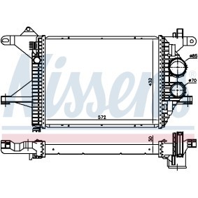 Compre Intercooler da NISSENS 96976 a um preço baixo por 742,28 €