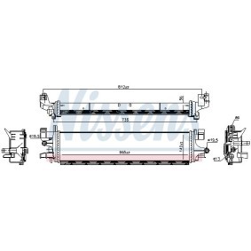 Comprar Radiador, refrigeración del motor de NISSENS 60742 a bajo precio de 127,12 €