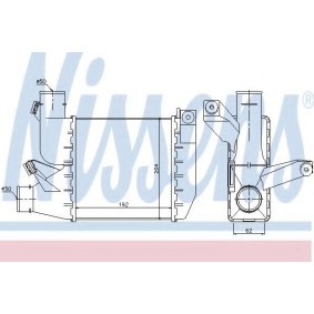 Ladeluftkühler 96697 von NISSENS günstig für 219,05 € online kaufen