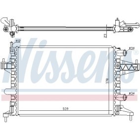 Acquista Ventola radiatore da NISSENS online per LYBRA SW (839BX) a prezzi moderati
