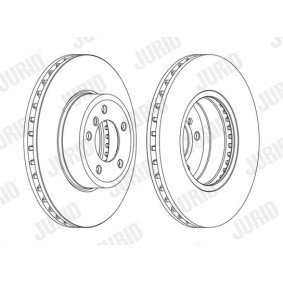 Acquista Disco freno da JURID 562394J a buon mercato per soli 122,18 €