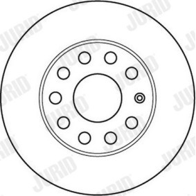 Comprar Disco de freno de JURID 562284J a bajo precio de 122,26 €