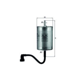 Compre Filtro de combustible de KNECHT online para BOXSTER (987) a precios moderados