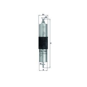 Acquista Filtro carburante da KNECHT KL 104/1 a buon mercato per soli 37,21 €