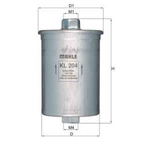 Comprar Filtro combustible de KNECHT KL 204 a bajo precio de 26,99 €