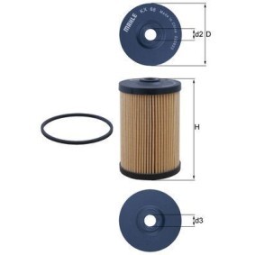 Acquista Filtro carburante da KNECHT KX 68D a buon mercato per soli 9,61 €