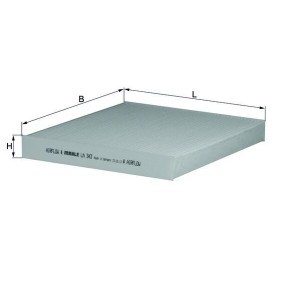 Achetez des Filtre d'habitacle KNECHT LA 343 à prix pour 17,90 €