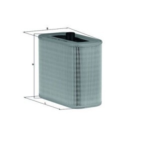 Acquista Filtro aria da KNECHT LX 1590 a buon mercato per soli 16,54 €
