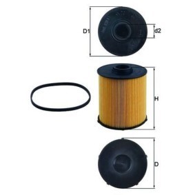 Kraftstofffilter KX 70D von KNECHT günstig für 23,50 € online kaufen