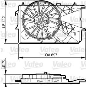 Kühlerlüfter 696373 von VALEO günstig für 393,66 € online kaufen