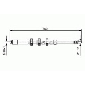 Bremsschlauch 1 987 481 290 von BOSCH günstig für 20,14 € online kaufen