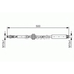 Compre Latiguillos de freno de BOSCH online para Kuga Mk1 (C394) a precios moderados