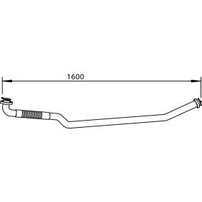 Compre Tubo de escape da DINEX 53247 a um preço baixo por 215,06 €