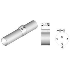 Comprar Pieza de fijación, sistema de escape de DINEX 99427 a bajo precio de 26,29 €