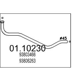 Compre Tubo de escape da MTS 01.10230 a um preço baixo por 30,34 €