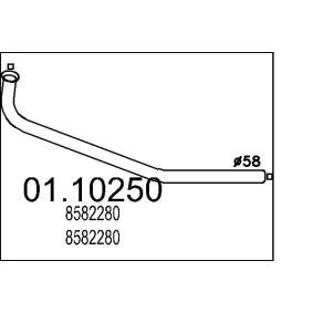 Compre Tubo de escape da MTS 01.10250 a um preço baixo por 33,82 €